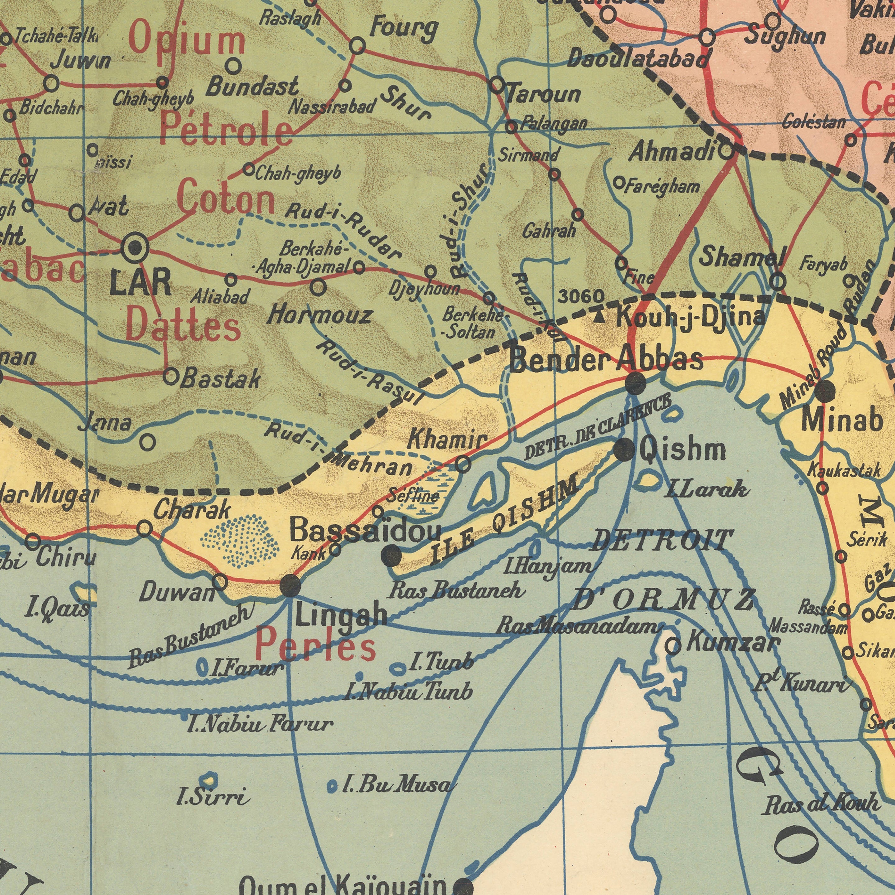 a map of a large area of land