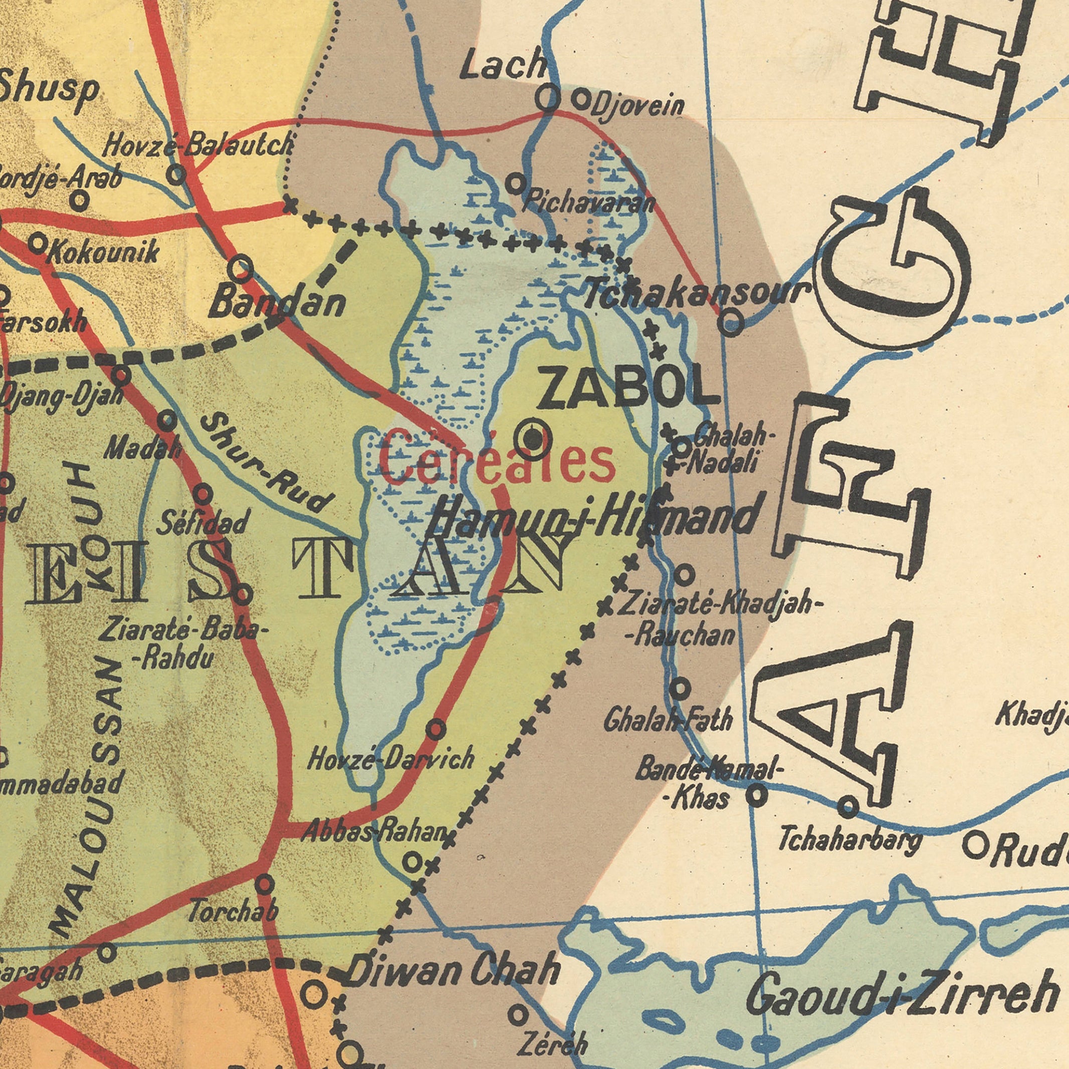 The image is a detailed map of a region, showing various locations and routes. It includes labels for different places and roads, as well as a central focus on the location of a specific place. The map is not too cluttered, with a focus on providing clear and concise information about the area.