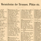 The image is a page from a book or magazine with text in German, featuring a list of names and titles. The text is in black and white, and the page is numbered 6.