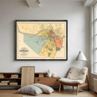 The image is a framed map of the town of Lowell, Massachusetts, dated 1882.