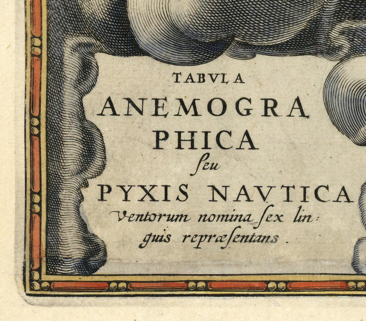 text and decorative elements, including a decorative border and ornamental details. The text appears to be in Latin and is likely part of a larger document or artwork.