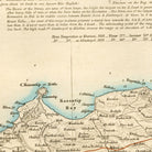 The image is a historical map showing the location of various places, including the C-Kazantip or Kettle, Kazantip Bay, and other geographical features.