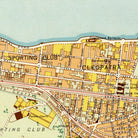 The image is a map of the city of Cleopatra, showing various landmarks and streets.