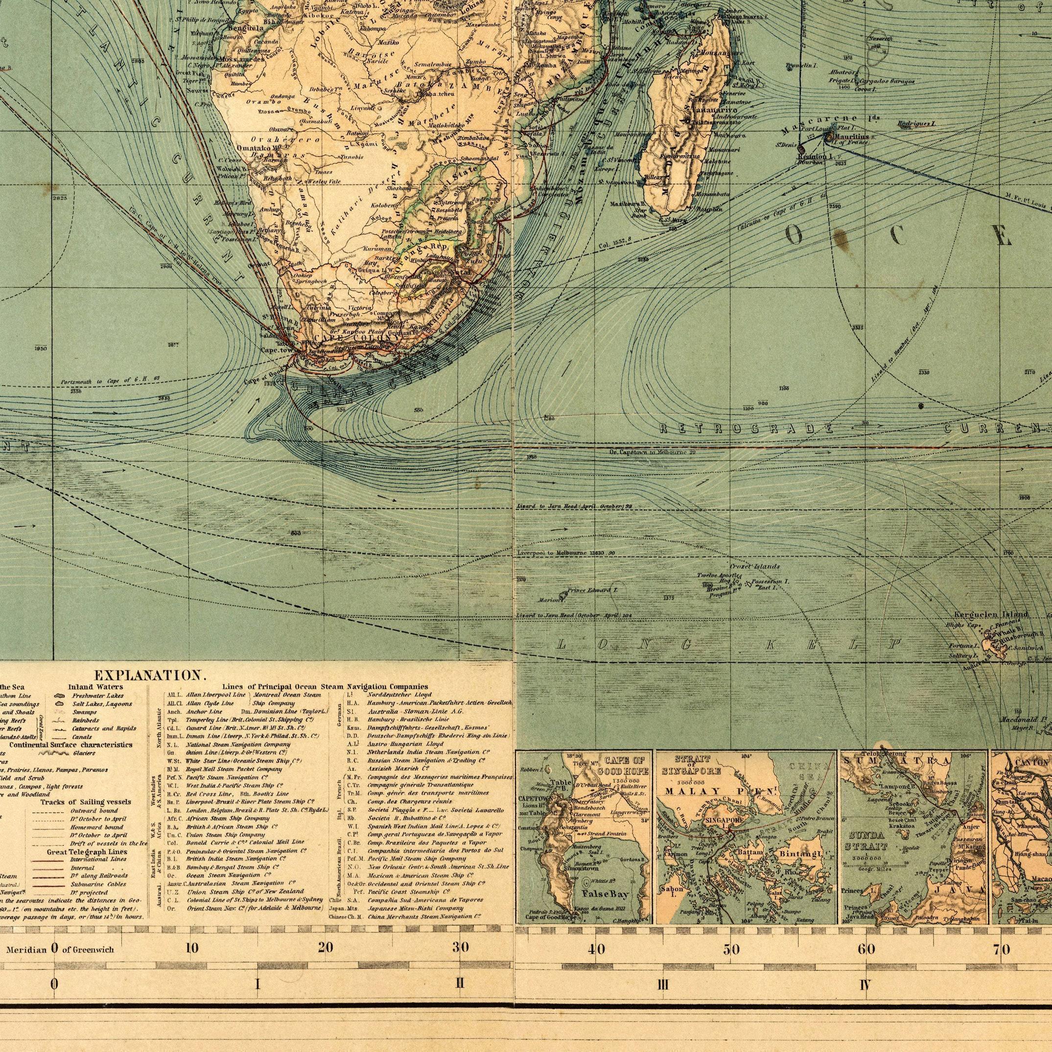 Vintage World Map in 1882 | Vintage World Map – Vintage Maps