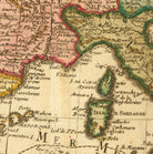 The image is a detailed map of Europe, showing various countries, cities, and geographical features.