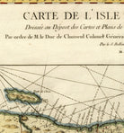 The image is a historical map of the Caribbean region, depicting various islands, coastlines, and geographical features.