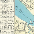 a map of a river and a map of a city
